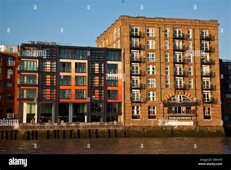 Riverside Apartments, London, England Stock Photo - Alamy