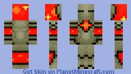 Molten Armor - Terraria Minecraft Skin