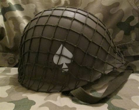 WW2 US 101st Airborne Helmet With Net - Etsy