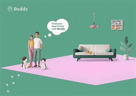 Buddy (Pet Care Website) on Behance