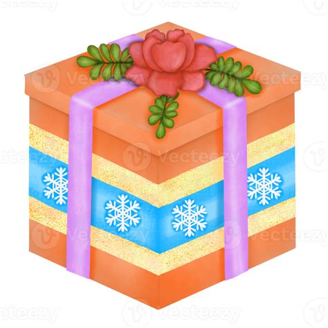 Christmas gift box 32426765 PNG