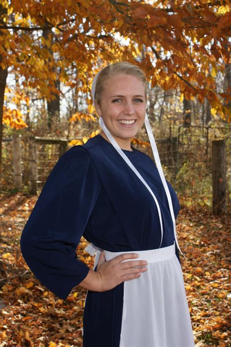 Deluxe Amish Woman's Costume Bonnet apron dress | Etsy