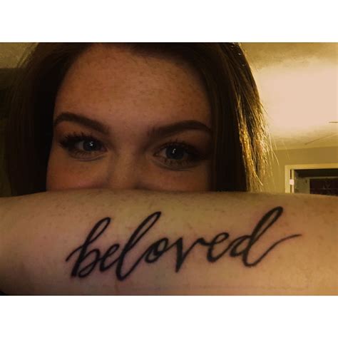 beloved tattoo in 2024 | Beloved tattoo, Tattoos, Tattoo quotes