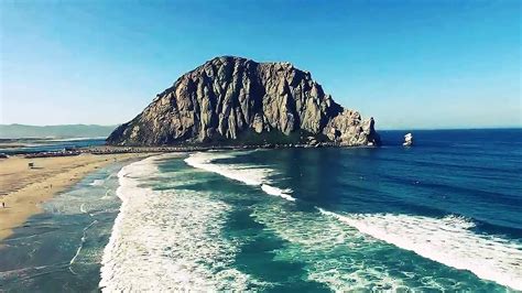 Morro Bay Beach DJI Phantom 3 Drone - YouTube