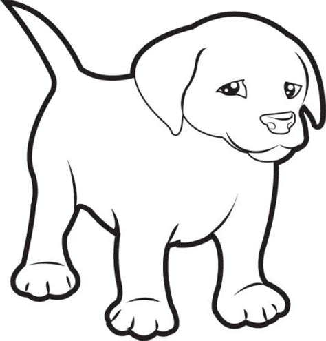 Puppy clip art black and white | Clipart Panda - Free Clipart Images