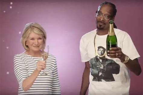 Snoop Dogg reveals Martha Stewart got him 'tipsy' as they boozed on set of new cooking show ...