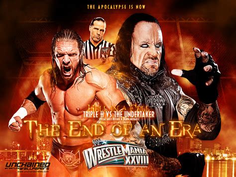 WrestleMania Rewind : The Undertaker vs Triple H at WrestleMania XXVIII