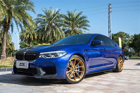 BMW M5 F90 Blue Klassen iD MS03 Wheel | Wheel Front