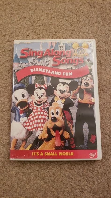 1990's Sing Along Songs Disneyland Fun DVD for Sale in Arlington, VA - OfferUp