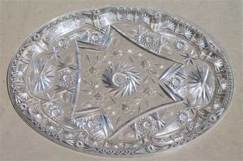 vintage clear acrylic plastic serving trays, retro lucite party crystal serveware