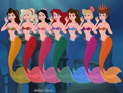 King Triton's Daughters by TessCarvelli on DeviantArt