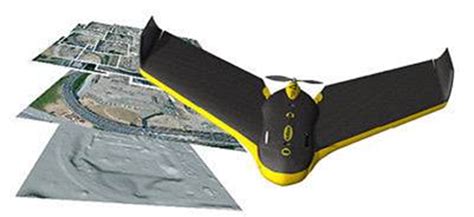 ESA - SenseFly eBee drone and map models