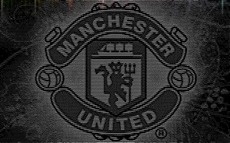 Manchester United Logo Black And White Wallpaper - Infoupdate.org