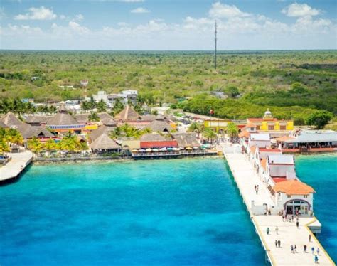 Cozumel-Cruise-Port-aerial-view - Travel Off Path