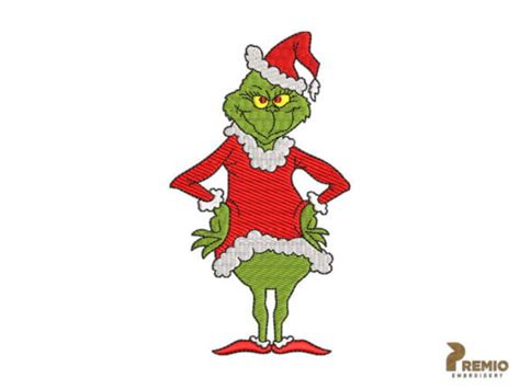 Grinch Embroidery Designs - Premio Embroidery