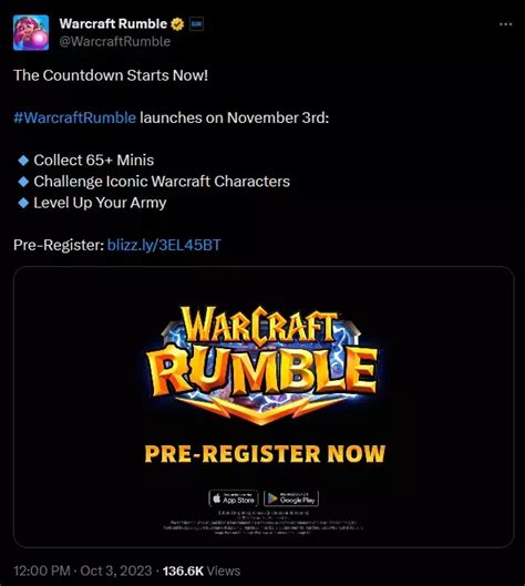 Warcraft Rumble mobile spinoff gets release date alongside BlizzCon ...