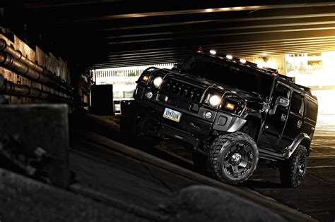 wallpaper hummer, h2, black HD : Widescreen : High Definition : Fullscreen