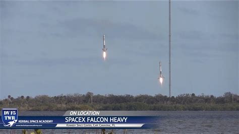 Falcon Heavy Landing - 4 Miles - Double Sonic Booms! - YouTube