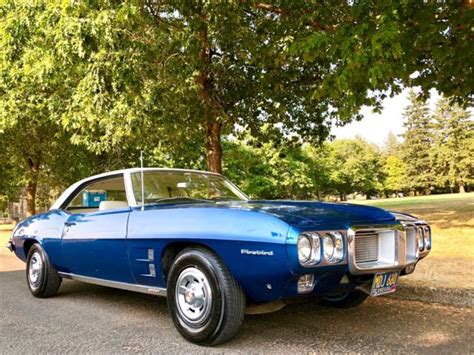 1969 Pontiac Firebird Sprint OHV 6 Cyl Engine 91,000 Orig Miles 2'Owner In-Line - Classic ...