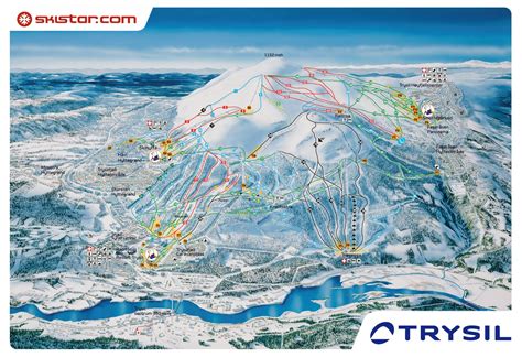 Absolutely Snow - Norway - Trysil - Piste Map