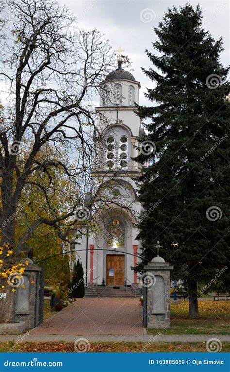 Old Serbian Orthodox Church Stock Image - Image of nature, dome: 163885059