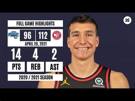 Bogdan Bogdanovic Full Game Highlights vs ORL (14 PTS, 4 REB, 2 AST) #NBA : AtlantaHawks