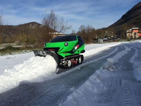 ATR Remote-Controlled Snow Plow: The Ultimate Solution To Snowy Winters