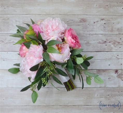 Pink Peony Bouquet, Eucalyptus Bouquet, Hot Pink Peony Bouquet, Hot Pink Bouquet, Bright Pink ...