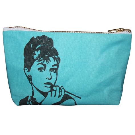 A beauty bag that inspires as well as stores beauty: Audrey Hepburn Cosmetic Bag - Site ...