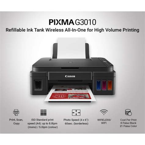 CANON PIXMA G3010 PRINTER