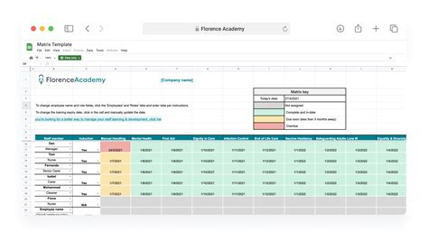 Training Log Template Excel