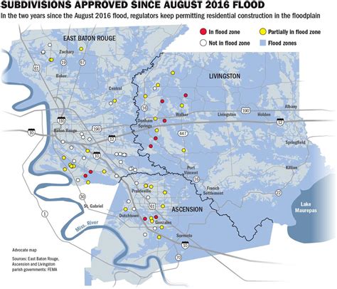 Livingston Parish Flood Map | Map Of The World