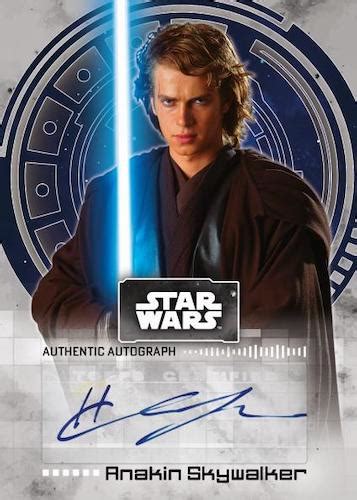 2022 Topps Star Wars Signature Series Checklist Info, Box Review