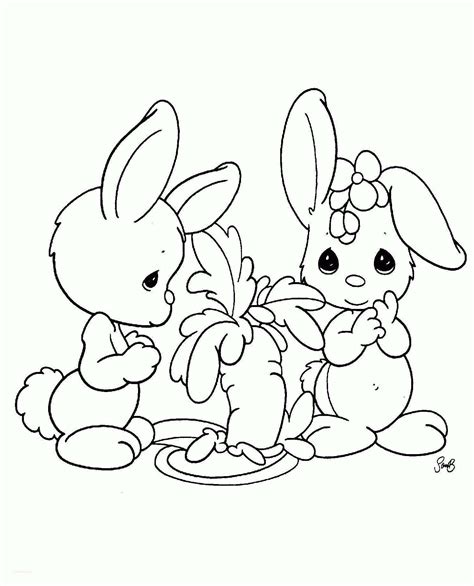 Baby Bunny Coloring Pages