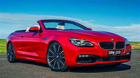 Images BMW 2015 6-Series 640i Cabrio AU-spec Cabriolet Red