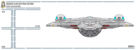 Discovery Class Starship Blueprints - U.S.S. Odyssey NCC-71832-B