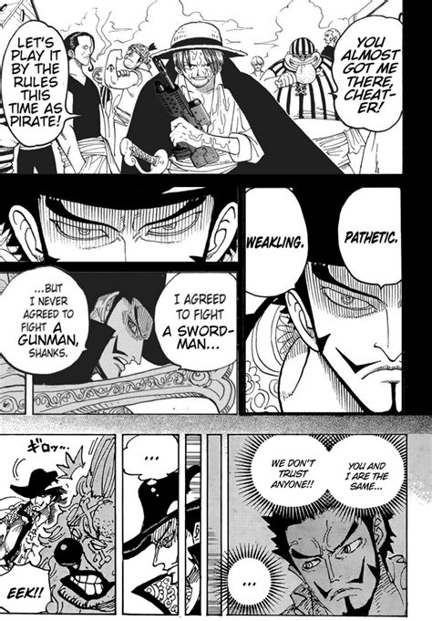 Mihawk vs Shanks : r/Piratefolk