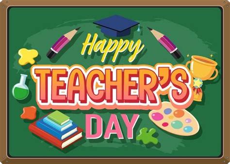 Teachers Day Banner Vector Art, Icons, and Graphics for Free Download