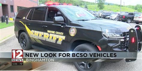 Broome County Sheriffs’ Office unveils new design to patrol cars