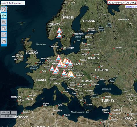 Current floods in central Europe: awareness and monitoring – HEPEX