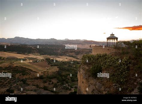 Viewpoint of Puente Nuevo Stock Photo - Alamy