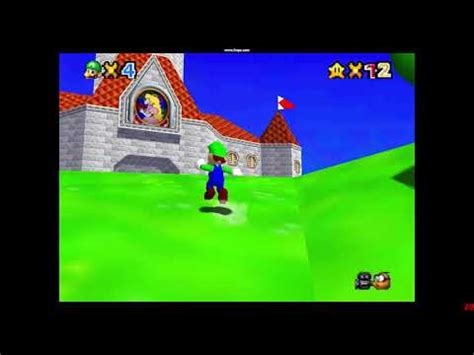 Super Mario 64 Beta But With The Luigi Model - YouTube