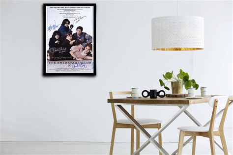 THE BREAKFAST CLUB - Signed Poster + COA