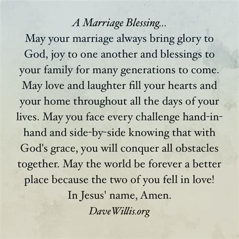 A Marriage Blessing | Christian marriage, Wedding anniversary and Blessings