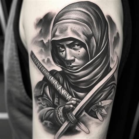 65 Ninja Tattoo Ideas - TattooClue.com