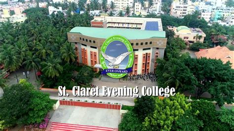 St. Claret Evening College, Bangalore | Admissions Open 2023-24 - YouTube