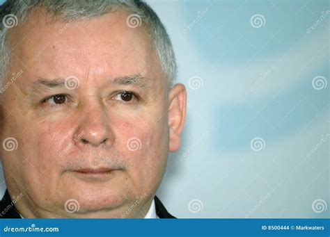 Jaroslaw Jaroslav Kaczynski Editorial Stock Image - Image of lech ...