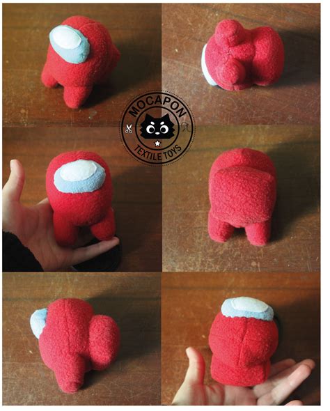 Among Us Plushie by MocaponStudio on DeviantArt