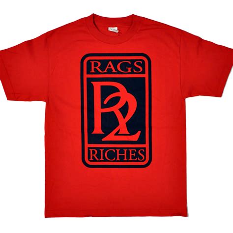 R2G2 RAGS 2 RICHES TEE (RED) / R2G2 COLLECTION