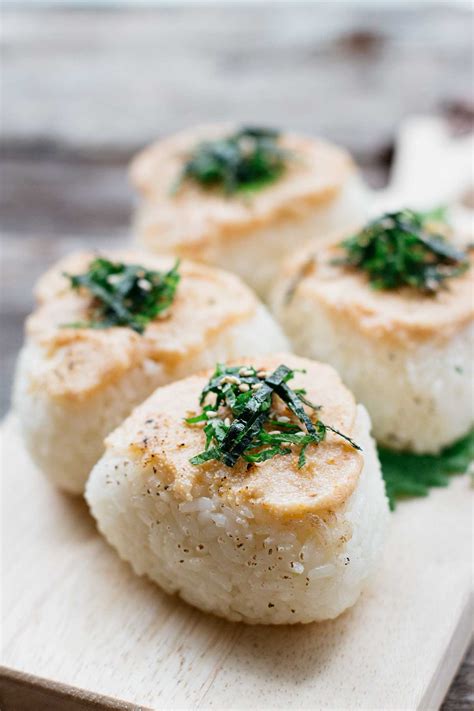 Mentaiko Mayo Yaki Onigiri Recipe - Chopstick Chronicles